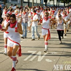 Run with the bulls...in New Orleans! Photo