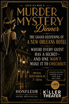 French Quarter Murder Mystery Dinner